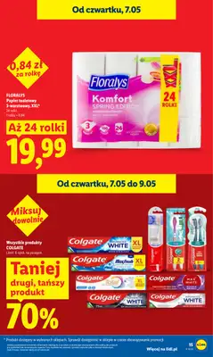 Lidl - gazetka promocyjna Oferta od czwartku od czwartku 07.05 do soboty 09.05 - strona 15