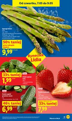 Lidl - gazetka promocyjna Oferta od czwartku od czwartku 07.05 do soboty 09.05 - strona 43
