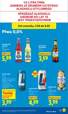 Lidl - gazetka promocyjna Oferta od czwartku od czwartku 07.05 do soboty 09.05 - strona 91