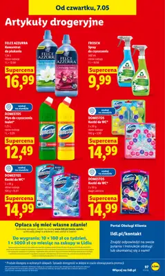 Lidl - gazetka promocyjna Oferta od czwartku od czwartku 07.05 do soboty 09.05 - strona 101