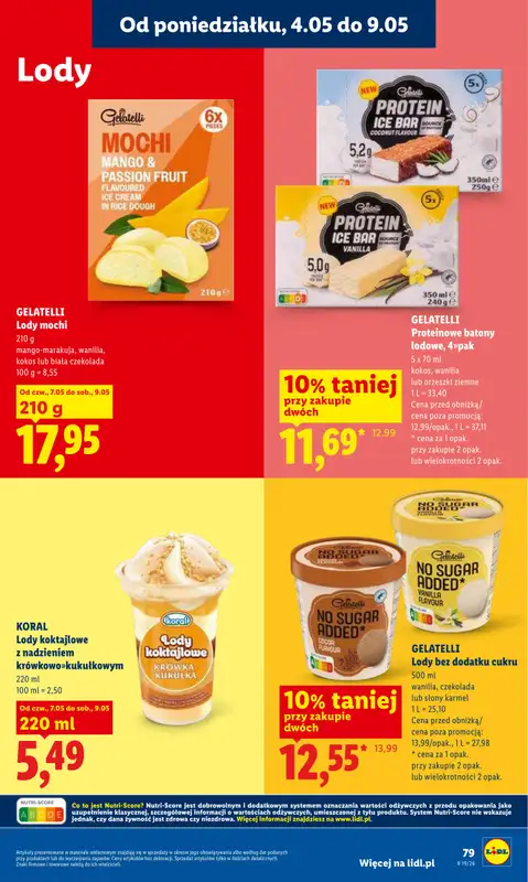 Lidl - gazetka promocyjna Oferta od czwartku od czwartku 07.05 do soboty 09.05 - strona 79