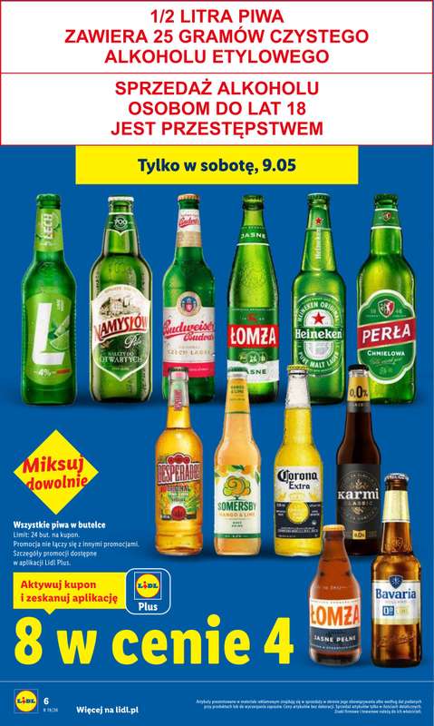 Lidl - gazetka promocyjna Oferta od czwartku od czwartku 07.05 do soboty 09.05 - strona 6