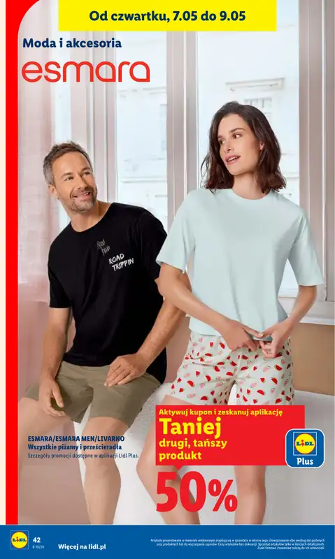 Lidl - gazetka promocyjna Oferta od czwartku od czwartku 07.05 do soboty 09.05 - strona 40