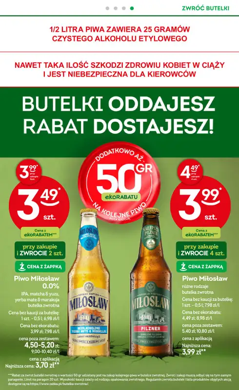 Żabka - gazetka promocyjna Gazetka od środy 06.05 do wtorku 19.05 - strona 47