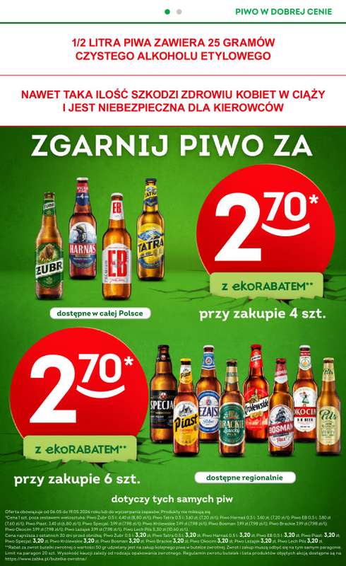 Żabka - gazetka promocyjna Gazetka od środy 06.05 do wtorku 19.05 - strona 12