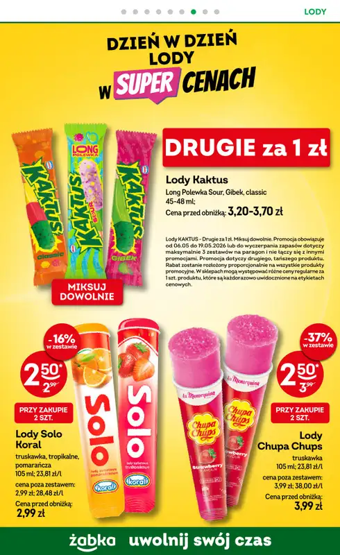Żabka - gazetka promocyjna Gazetka od środy 06.05 do wtorku 19.05 - strona 60