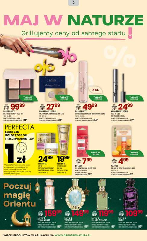 Drogerie Natura - gazetka promocyjna Gazetka od środy 06.05 do niedzieli 17.05 - strona 2