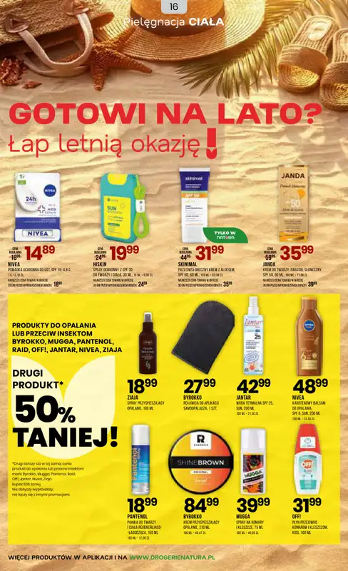 Drogerie Natura - gazetka promocyjna Gazetka od środy 06.05 do niedzieli 17.05 - strona 16