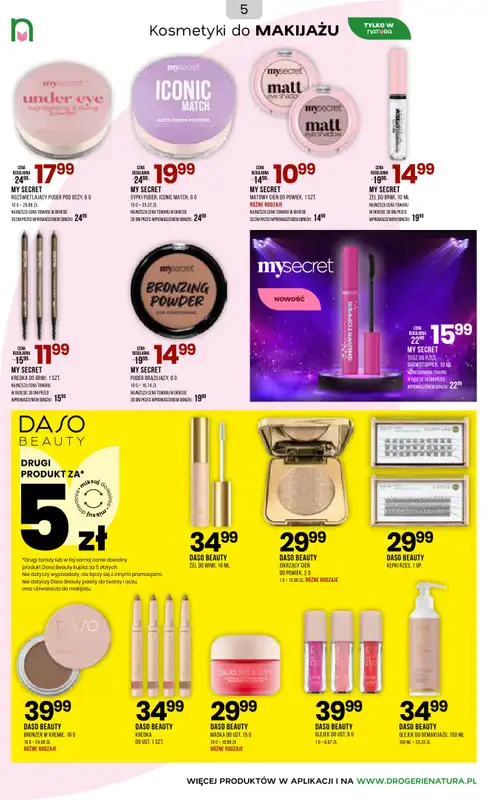 Drogerie Natura - gazetka promocyjna Gazetka od środy 06.05 do niedzieli 17.05 - strona 5