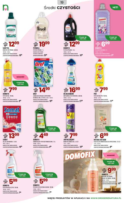 Drogerie Natura - gazetka promocyjna Gazetka od środy 06.05 do niedzieli 17.05 - strona 19