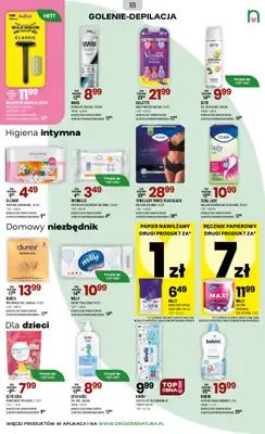 Drogerie Natura - gazetka promocyjna Gazetka od środy 06.05 do niedzieli 17.05 - strona 18