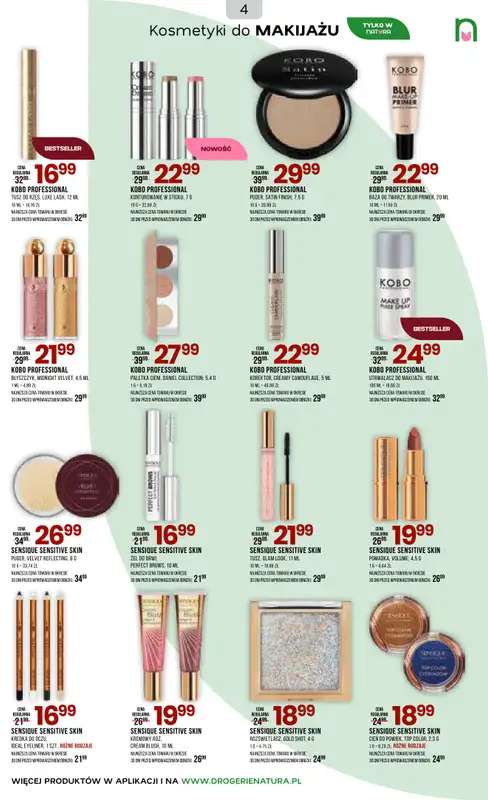 Drogerie Natura - gazetka promocyjna Gazetka od środy 06.05 do niedzieli 17.05 - strona 4