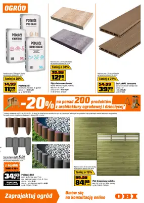 OBI - gazetka promocyjna Gazetka od środy 06.05 do wtorku 19.05 - strona 3