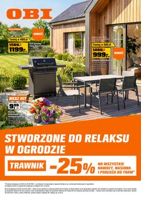 OBI - gazetka promocyjna Gazetka od środy 06.05 do wtorku 19.05