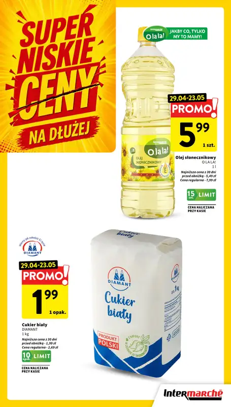 Intermarche - gazetka promocyjna Super niskie ceny na dłużej od czwartku 07.05 do soboty 23.05 - strona 2