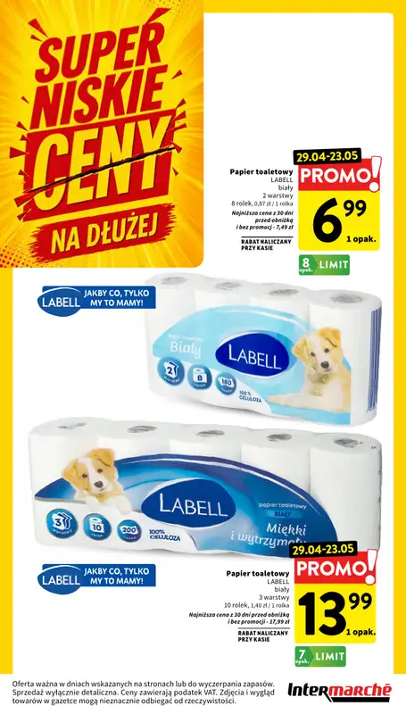 Intermarche - gazetka promocyjna Super niskie ceny na dłużej od czwartku 07.05 do soboty 23.05 - strona 6
