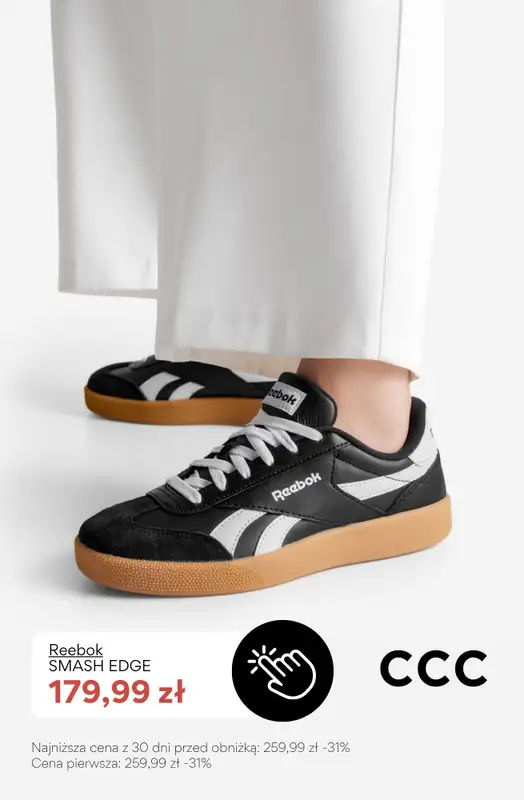 CCC - gazetka promocyjna Damskie obuwie marki REEBOK - sprawdź PROMOCJE! od środy 06.05  - strona 6
