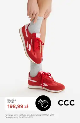 CCC - gazetka promocyjna Damskie obuwie marki REEBOK - sprawdź PROMOCJE! od środy 06.05  - strona 10