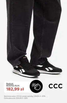 CCC - gazetka promocyjna Damskie obuwie marki REEBOK - sprawdź PROMOCJE! od środy 06.05  - strona 9