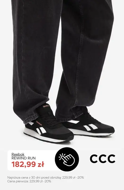 CCC - gazetka promocyjna Damskie obuwie marki REEBOK - sprawdź PROMOCJE! od środy 06.05  - strona 9