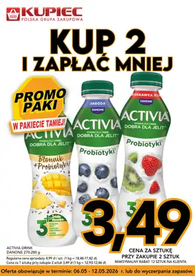 Kupiec - gazetka promocyjna Promopaki od środy 06.05 do wtorku 12.05 - strona 12