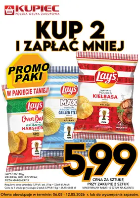 Kupiec - gazetka promocyjna Promopaki od środy 06.05 do wtorku 12.05 - strona 5