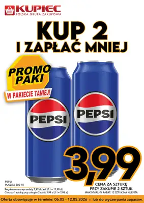 Kupiec - gazetka promocyjna Promopaki od środy 06.05 do wtorku 12.05 - strona 3