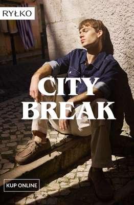 Ryłko - gazetka promocyjna Must have na CITY BREAK dla niego od środy 06.05 