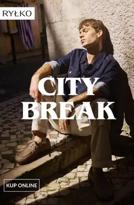 Ryłko - gazetka promocyjna Must have na CITY BREAK dla niego od środy 06.05 