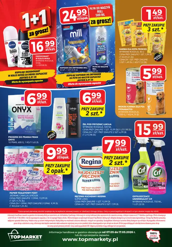 Top Market - gazetka promocyjna Gazetka od czwartku 07.05 do niedzieli 17.05 - strona 12