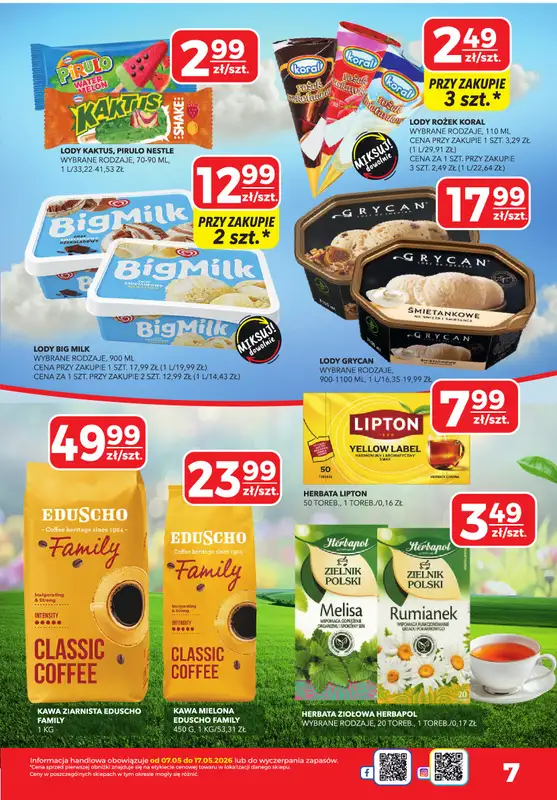Top Market - gazetka promocyjna Gazetka od czwartku 07.05 do niedzieli 17.05 - strona 7