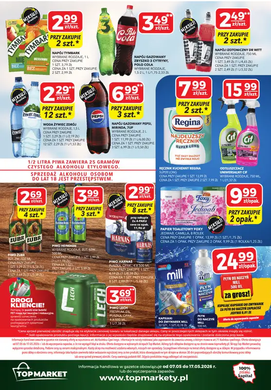 Top Market - gazetka promocyjna Gazetka od czwartku 07.05 do niedzieli 17.05 - strona 4
