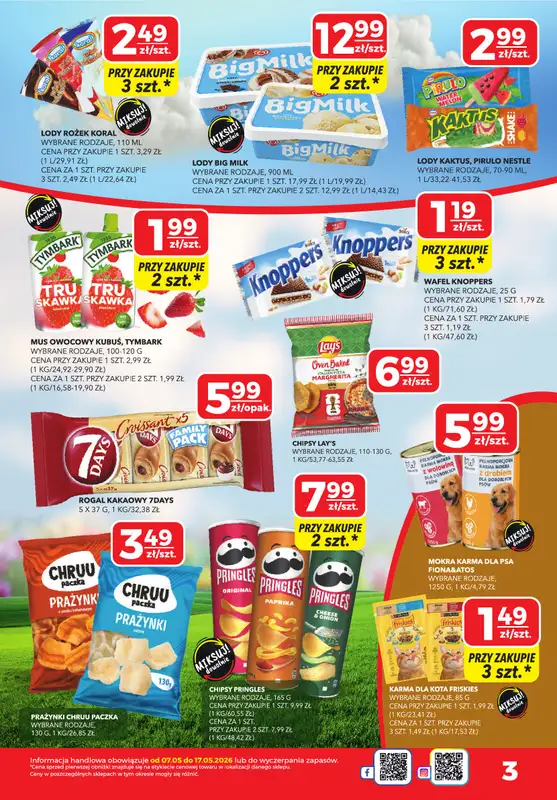 Top Market - gazetka promocyjna Gazetka od czwartku 07.05 do niedzieli 17.05 - strona 3