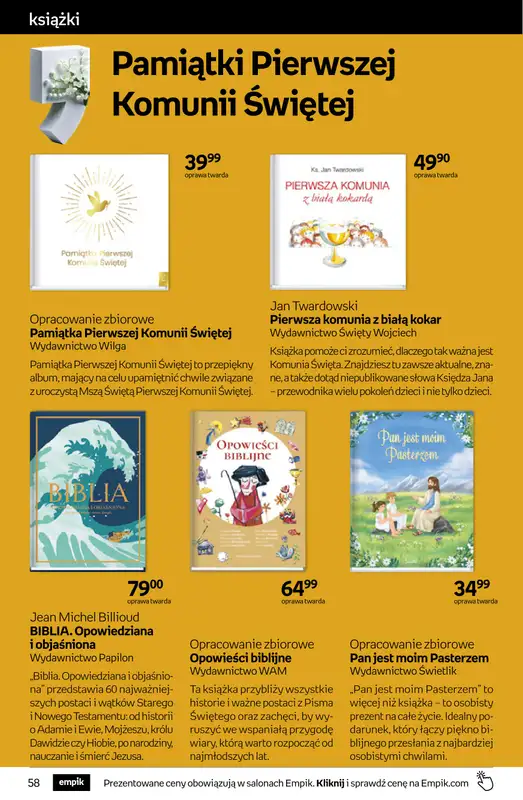 Empik - gazetka promocyjna Tom kultury: książki od środy 06.05 do wtorku 19.05 - strona 58