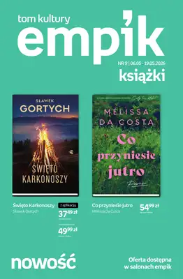 Empik - gazetka promocyjna Tom kultury: książki od środy 06.05 do wtorku 19.05