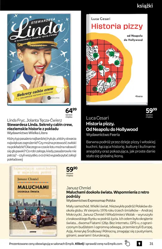 Empik - gazetka promocyjna Tom kultury: książki od środy 06.05 do wtorku 19.05 - strona 31