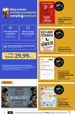 Empik - gazetka promocyjna Tom kultury: książki od środy 06.05 do wtorku 19.05 - strona 2