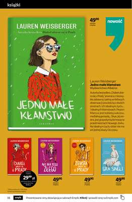 Empik - gazetka promocyjna Tom kultury: książki od środy 06.05 do wtorku 19.05 - strona 16