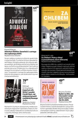 Empik - gazetka promocyjna Tom kultury: książki od środy 06.05 do wtorku 19.05 - strona 34