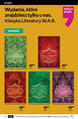 Empik - gazetka promocyjna Tom kultury: książki od środy 06.05 do wtorku 19.05 - strona 12