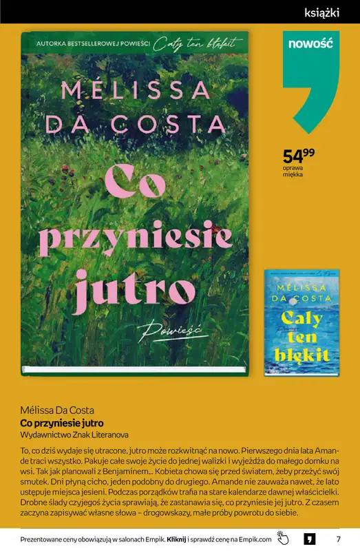 Empik - gazetka promocyjna Tom kultury: książki od środy 06.05 do wtorku 19.05 - strona 7