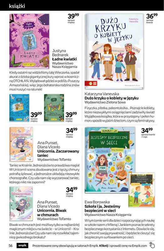 Empik - gazetka promocyjna Tom kultury: książki od środy 06.05 do wtorku 19.05 - strona 56