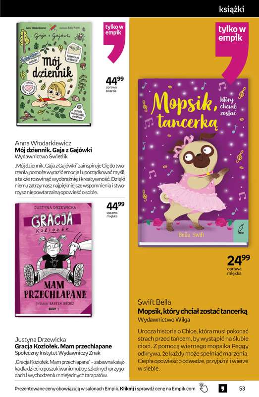 Empik - gazetka promocyjna Tom kultury: książki od środy 06.05 do wtorku 19.05 - strona 53