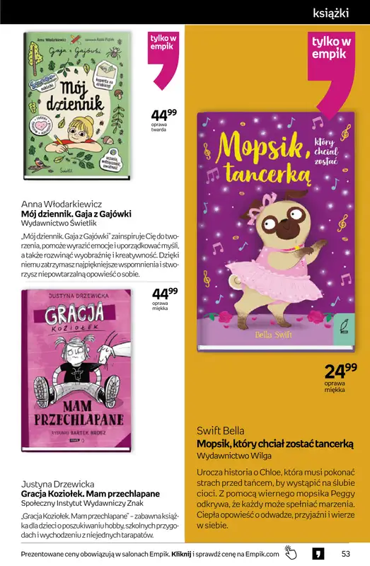 Empik - gazetka promocyjna Tom kultury: książki od środy 06.05 do wtorku 19.05 - strona 53