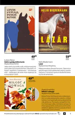 Empik - gazetka promocyjna Tom kultury: książki od środy 06.05 do wtorku 19.05 - strona 5