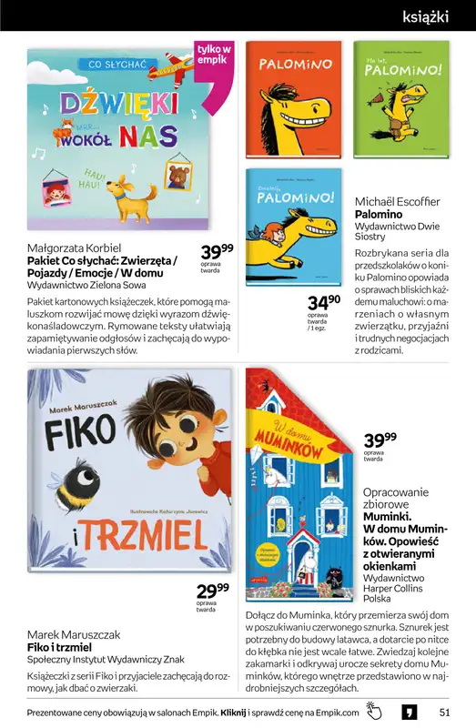 Empik - gazetka promocyjna Tom kultury: książki od środy 06.05 do wtorku 19.05 - strona 51