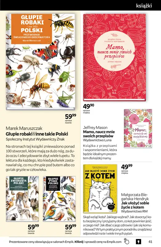 Empik - gazetka promocyjna Tom kultury: książki od środy 06.05 do wtorku 19.05 - strona 41