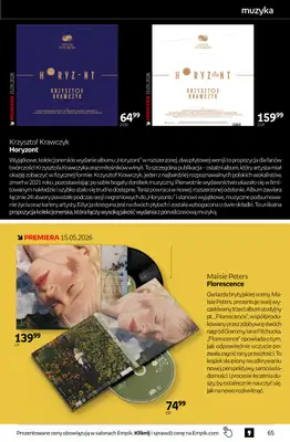 Empik - gazetka promocyjna Tom kultury: muzyka od środy 06.05 do wtorku 19.05 - strona 7