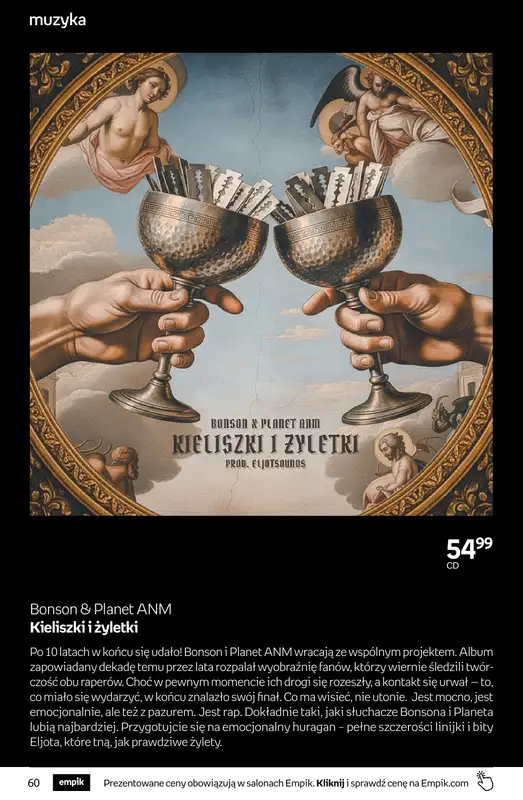 Empik - gazetka promocyjna Tom kultury: muzyka od środy 06.05 do wtorku 19.05 - strona 2