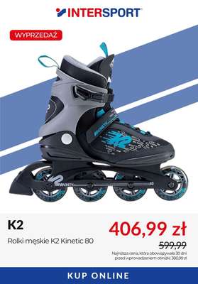 Rolki męskie K2 Kinetic 80